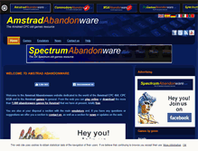Tablet Screenshot of amstradabandonware.com